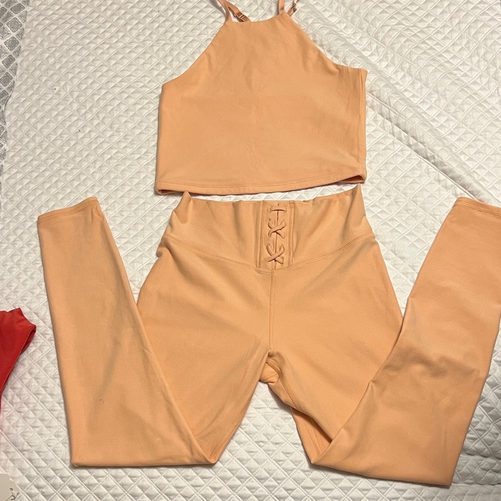 Abercrombie & Fitch Apricot Activewear Set